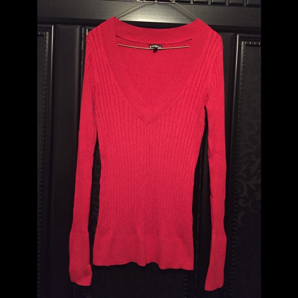 Express Ribbed Sweater